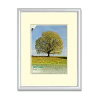 Hliníkový fotorámeček BFHM - A4, 21 x 29,7 cm, stříbrný, rám 11 mm