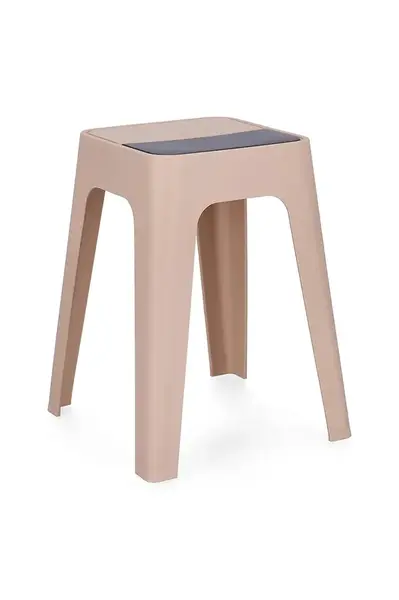 Stolička Bizzotto Hobbit 36,5 x 36,5 x 46,5 cm béžová barva