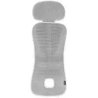 Prodyšná podložka do autosedačky Breeze sk. 2/3, Ice Grey