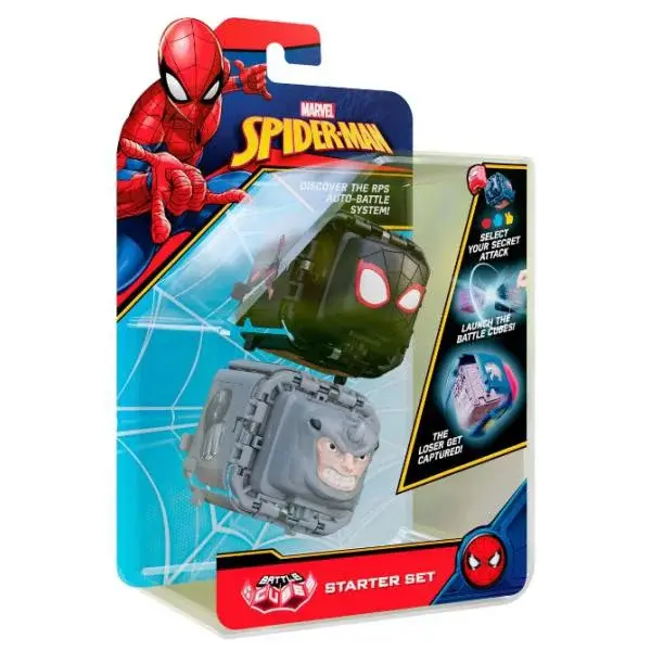BATTLE CUBES Spiderman více druhů