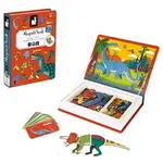 Janod Magnetibook Dinosauři Magnetická kniha pro děti
