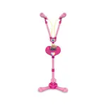 PLEJO Stojan s 2 mikrofony - růžová