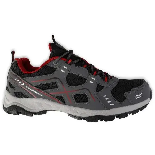 REGATTA OUTDOORS VENDEAVOUR Pánská treková obuv, tmavě šedá, velikost