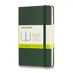 Zápisník Moleskine - tvrdé desky S, čistý, tmavě zelený