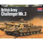 Model Kit tank 13426 - Britská armáda Challenger Mk.3 (1:72)