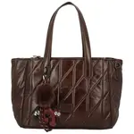 Dámská kabelka na rameno coffee - Coveri Ounissa