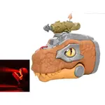 Dinoworld dinosaurus hlava 17 cm na baterie chrlící páru se světlem a zvukem