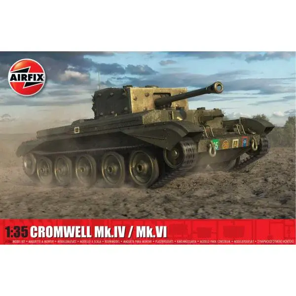 Classic Kit vojenský A1384 - Cruiser Mk.VIII A27M Cromwell Mk.IV / Mk.VI (1:35)