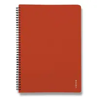 Kroužkový blok Verde Karton P+P A4, linkovaný, 60 listů - cihlový