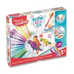 Sada Maped Creativ Blowpen Art Foukací pero - 24 barev