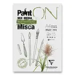 Blok Clairefontaine Paint'ON Misca - A4, 15 listů, 250 g