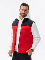 Ombre Men's quilted vest