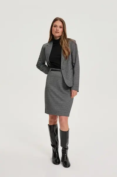 Marisse WOMEN'S SKIRT Z-SC-4801 GREY