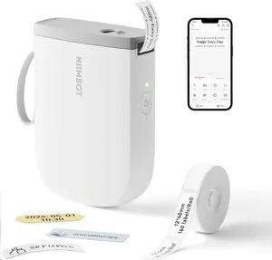Niimbot D11-H Smart 1AA57281601, štítkovač, biely + role etikiet