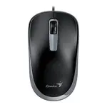 Myš drátová, Genius DX-125S, černo-šedá, optická, 1200DPI