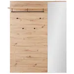 Voleo ŠATNÍ PANEL, dub artisan, 126/160/30 cm
