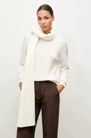 Svetr z merino vlny se šálou Answear.LAB