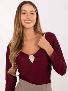 Blouse-IT-BZ-21629.82-burgundy