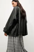 Kožená bunda Answear.LAB