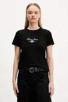 Tričko Guess Jeans dámské, černá barva, W5BI09 J1314