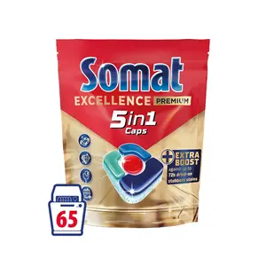Somat Excellence 5v1 kapsuly do umývačky
