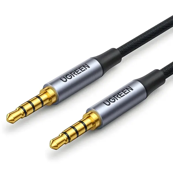 Kábel AUX mini jack 3,5 mm kábel - 3,5 mm mini jack 2 m - Čierna H15002