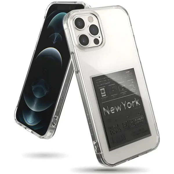 Puzdro pre iPhone 12 Pro Max - Transparentná H25112