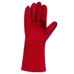 Rukavice kožené S-SKIN RED, 11, STALCO