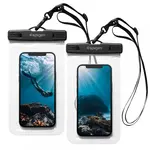 Spigen A601 vodotesné puzdro na mobil, 2-pack, priesvitné
