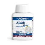 MEDPHARMA Zinok 15 mg 107 tabliet
