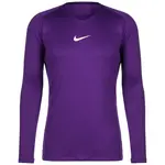 NIKE Spodné tričko 'Park First'  tmavofialová / biela