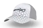 Matrix kšiltovka Hex Print Baseball Cap White