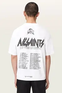 AllSaints  tričko pánské bavlněné CHROMIUM