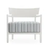 Cara Outdoor Mat bílá/cihlová Kartell