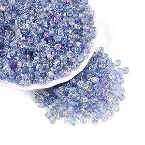 Transparent Colours Picasso Glass Beads