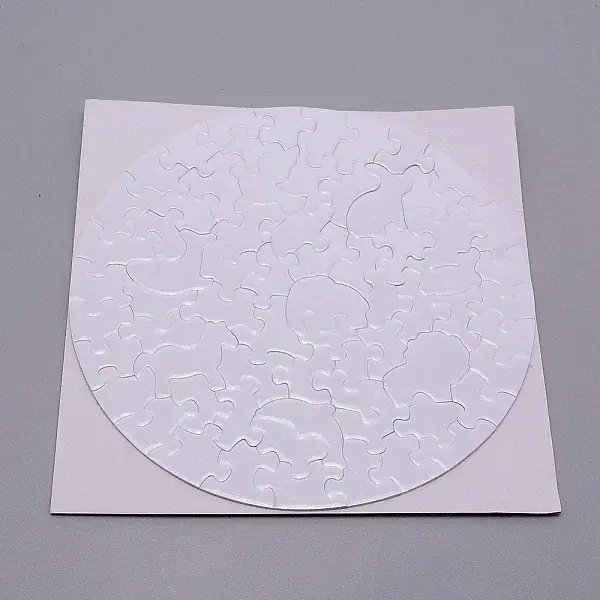 48 Pcs Paper Heat Press Thermal Transfer Crafts Puzzle