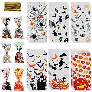 100Pcs Rectangle OPP Cellophane Candy Bags