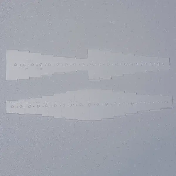 PVC Plastic Belt Hole Templates