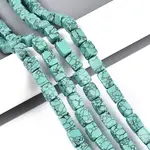1 Strand Synthetic Turquoise Dyed Beads Strands