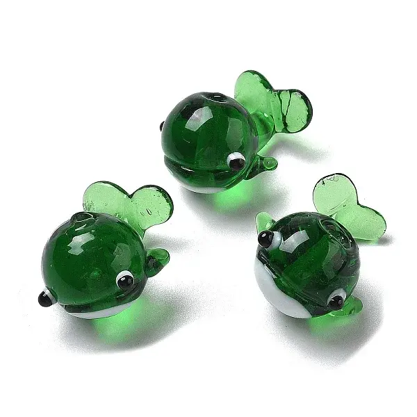 Handmade Lampwork Bumpy Beads