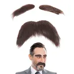 Cloth Eyebrows and Beards for Cosplay Costume Supplies