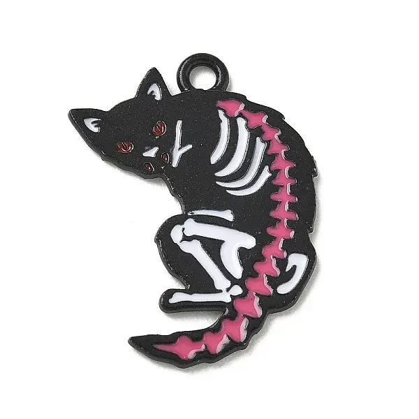 Halloween Alloy Enamel Pendants