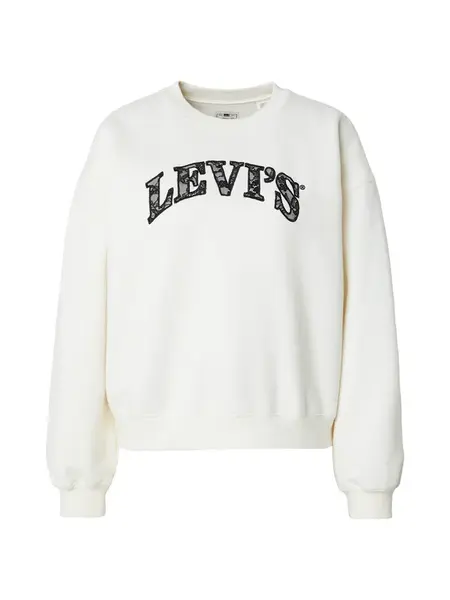 LEVI'S ® Mikina 'VINTAGE'  čierna / biela