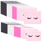 120Pcs 8 Styles EVA Zip Top Stroage Bags