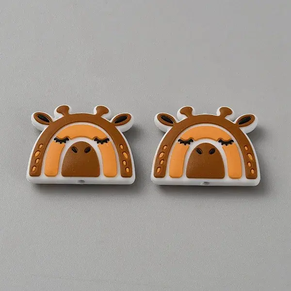 Food Grade Eco-Friendly Silicone Focal Beads