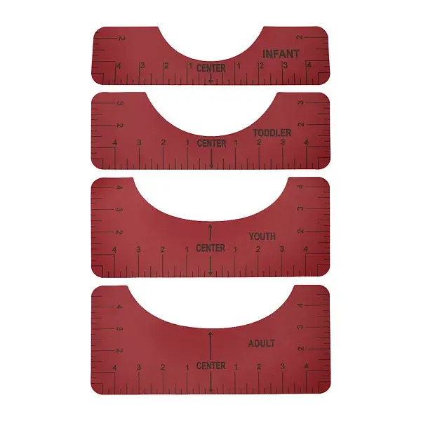 PVC T-Shirt Ruler