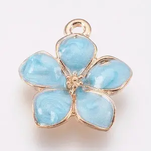 Zinc Alloy Enamel Pendants
