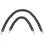 2Pcs 2 Styles Acrylic Phone Chain