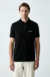 Armani Exchange  polo pánské bavlněné s elastanem