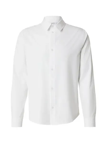 DAN FOX APPAREL Košeľa 'Kian'  biela
